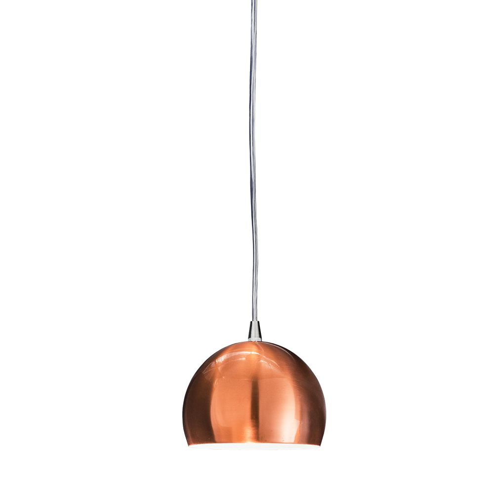 COLGANTE 1871/C1U 14CM BOCHA COBRE SIN BASE MARKAS